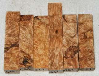 Curly Maple Eye Burl Sierra Pen Blanks Turning Wood Lumber G61  