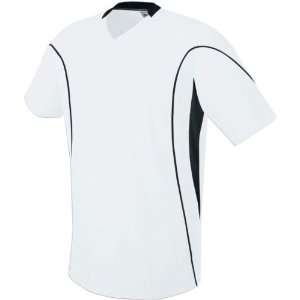  High Five HELIX Custom Soccer Jerseys WHITE/WHITE/BLACK YL 