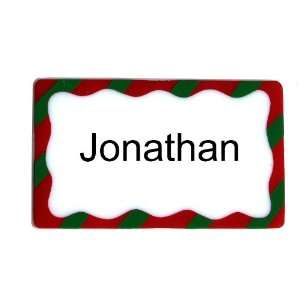  Jonathan Personalize Christmas Name Plate 