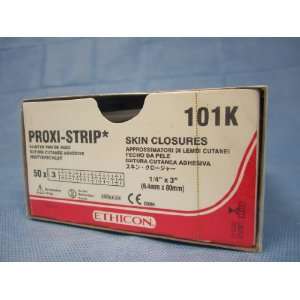  101K Ethicon Proxi Strip Skin Closure   1/4 x 3 (box of 