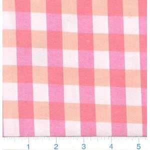  45 Wide Stretch Yarn dyed Shirting Pink Fabric By The 