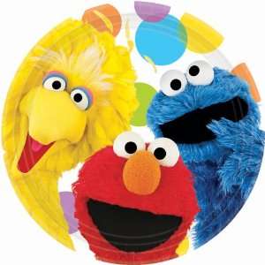  Sesame Street Party 9 Plate Toys & Games