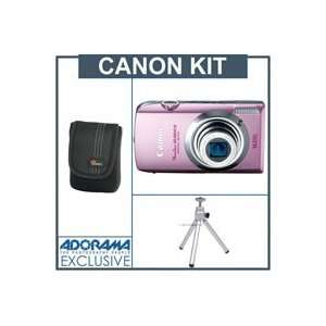  Canon PowerShot SD3500 IS Digital ELPH Camera Kit,  Pink 