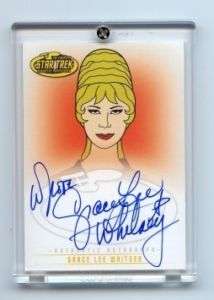 Star Trek Art Images Grace Lee Whitney Auto Card A12  