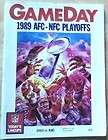 1989 Eagles vs Rams NFC Playoffs Program.Vetera​ns Stadium.Cris 