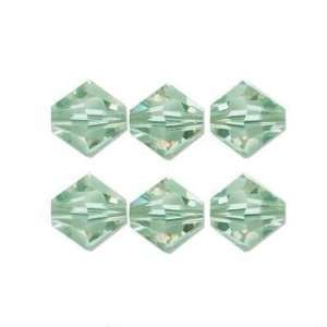  6 Cantaloupe Swarovski Crystal Bicone Beads 5301 8mm