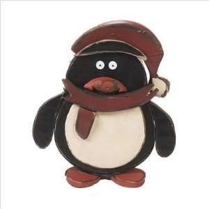  Orman Inc. 19073 16 Wooden Holiday Penguin