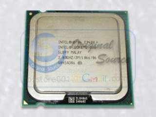 Intel Core2 DUO E7400 2.8G SLGQ8 SLGW3 SLB9Y LGA775 CPU  