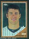 2011 topps heritage chrome c174 joe mauer card expedited shipping