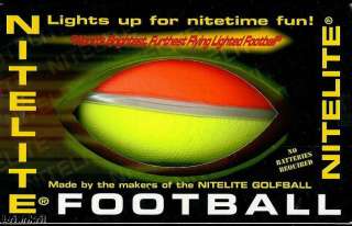Glow in the Dark Football with Light Sticks 031709101002  