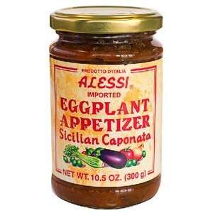 Alessi Caponata, Egglpant, 10.50 Ounce  Grocery & Gourmet 