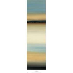  Calm Thoughts Surround I   Poster by Lisa Ridgers (12 x 46 