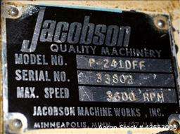 Used  Jacobson Series 1 Full Circle Hammermill, Model P  