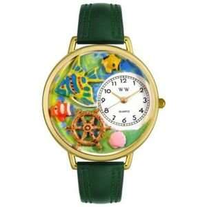   Fish Watch Gold Ocean Sea Clock Gift New Uniqu