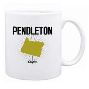  New  Pendleton Usa State   Star Light  Oregon Mug Usa 