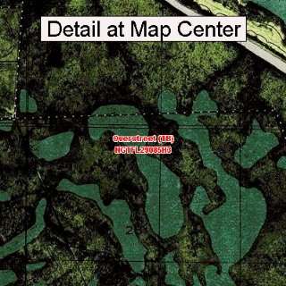  USGS Topographic Quadrangle Map   Overstreet (TB), Florida 