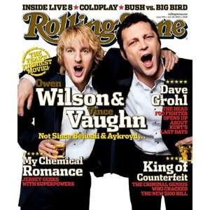  Owen Wilson & Vince Vaughn, 2005 Rolling Stone Cover 