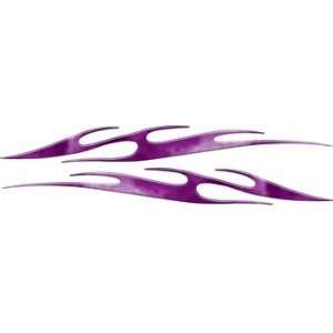  Purple Fire Thin Stripe Flames for Car, Truck, Motorcycle 