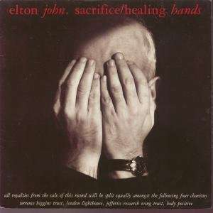  SACRIFICE 7 INCH (7 VINYL 45) UK ROCKET 1989 ELTON JOHN Music
