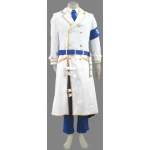  Anime DOLLS Special death executives Cosplay Costume   White Agent 