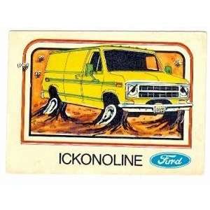  1976 Ickonoline Ford Carfax card