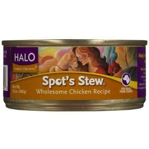  Halo Spots Stew Dog Chicken Recipe   12 x 5.5 oz (Quantity 