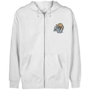  Stetson Hatters Youth White Logo Applique Full Zip Hoody 