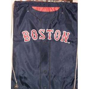 Boston Red Sox Dustin Pedroia MLB Jersey Drawstring Backpack  