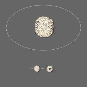 3mm Gold Filled Stardust Round Beads (100) Very Sparkly  