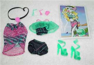   Shores Outfit ** Monster High **LAGOONA BLUE Freshly Deboxed  