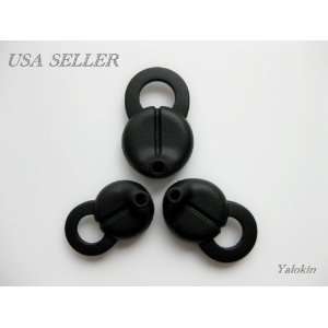  Spouts Earbuds S/M/L Black Eargels Ear Buds Compatible With Motorola 