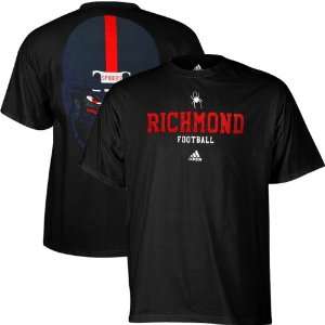  adidas Richmond Spiders College Eyes T Shirt   Black 