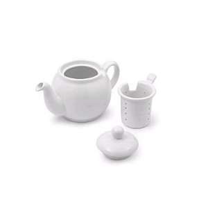    Homeworld 2 Cup Easy Steeper Teapot, White
