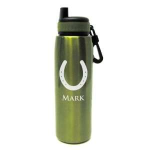  Horseshoe Etched Stainless Water Bottle
