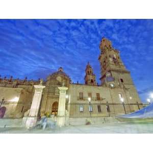 Cathedral, Morelia, Michoacan State, Mexico, North America 