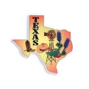  State of Texas Car Magnet Case Pack 72 Automotive