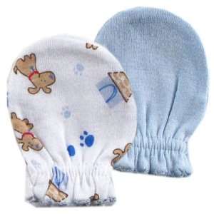  2 Pack Scratch Mittens Blue Puppy [Apparel] Everything 
