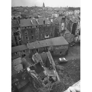  An Aireal View of Old Roof Tops from the Castle Walls 