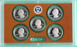 2011 America the Beautiful Quarters Proof Set No Box from United 