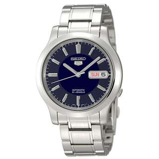 Seiko 5 Mens SNK793 Automatic SS Blue Dial Watch  