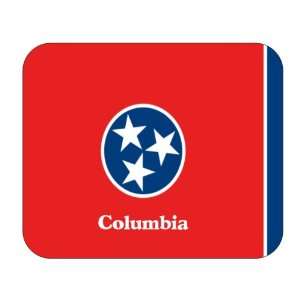  US State Flag   Columbia, Tennessee (TN) Mouse Pad 