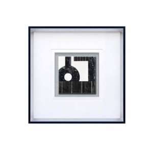   Collection MD 1057 37 B and W Structure Framed Art I