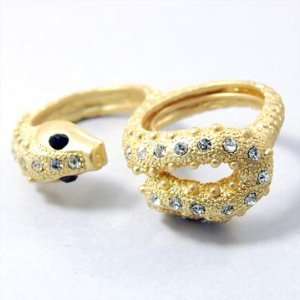  Two Finger Snake Fashion Ring Portia Jewelry Jewelry