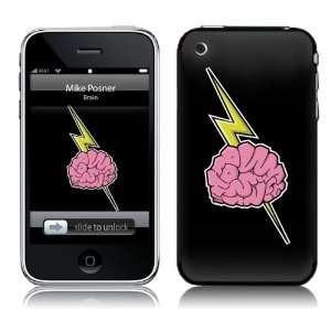   iPhone 2G 3G 3GS  Mike Posner  Brain Skin Cell Phones & Accessories