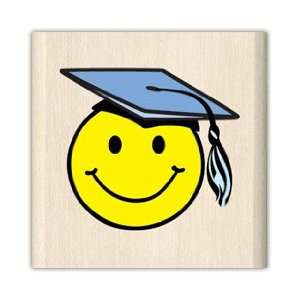   Stamp GRADUATION HAPPY FACE For Scrapbooking, Card Making & Craft