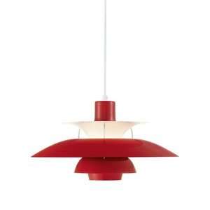  Louis Poulsen PH50 Lamp Red by Poul Henningsen Kitchen 