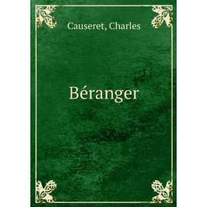  BÃ©ranger Charles Causeret Books