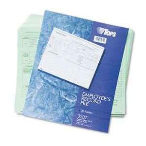  TOPS® Employees Record File Folder FORM,FOLDER,EMPL REC 