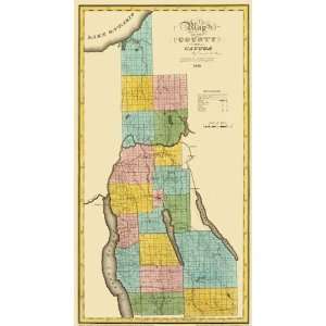  CAYUGA COUNTY NEW YORK (NY) LANDOWNER MAP 1829