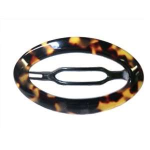Charles J. Wahba   Medium Oval Cut out Barrette with manual Delrin 